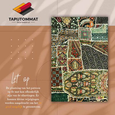 Tapete de vinil Patchwork de estilo turco