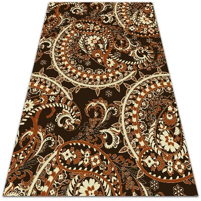 Tapete vinílico Paisley retrô