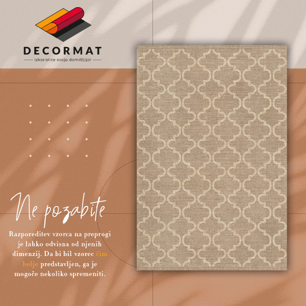 Tapete de vinil Padrão marroquino