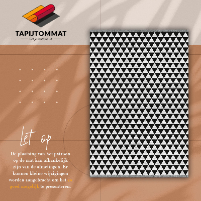 Tapete de vinil Padrão triangular