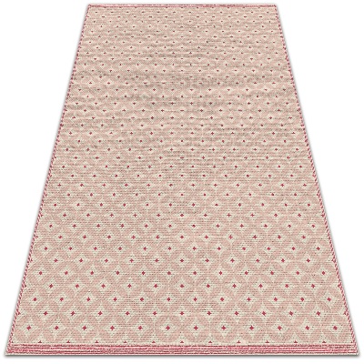 Tapete de vinil Padrão oriental rosa