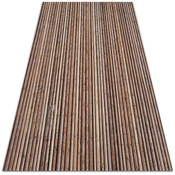 Tapete vinílico Esteira de bambu