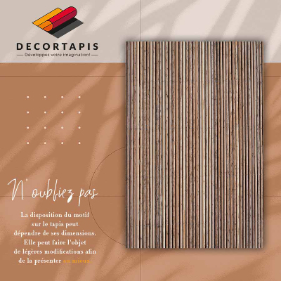 Tapete vinílico Esteira de bambu