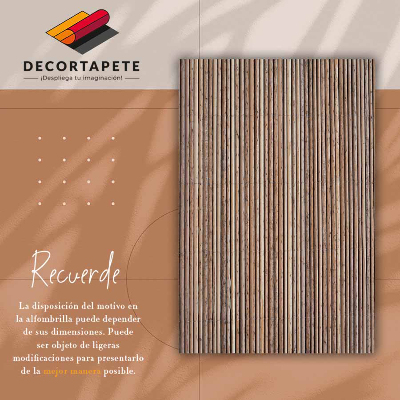 Tapete vinílico Esteira de bambu