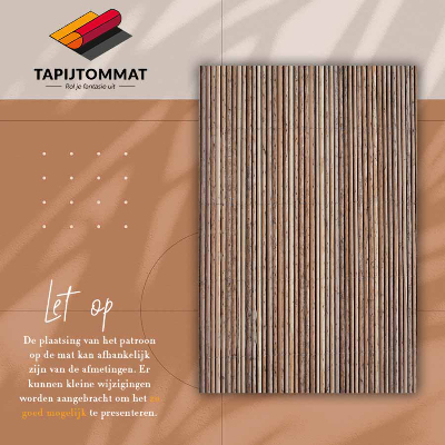 Tapete vinílico Esteira de bambu