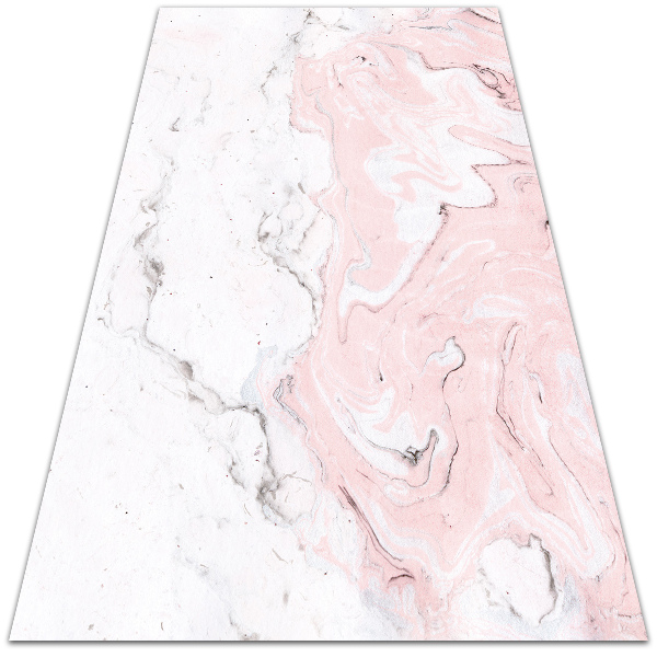 Tapete vinílico Mármore branco e rosa