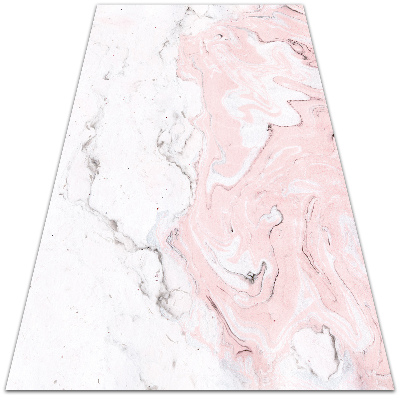 Tapete vinílico Mármore branco e rosa