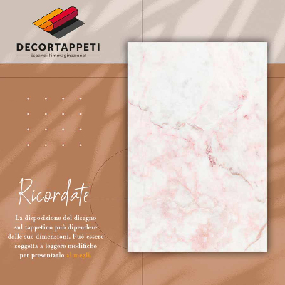 Tapete vinílico Pedra branca e rosa
