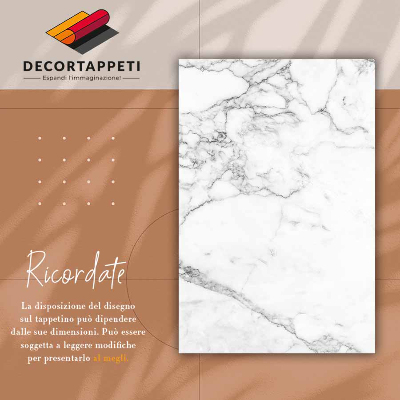Tapete de vinil Textura de mármore preto e branco