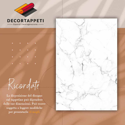 Tapete de vinil Mármore preto e branco