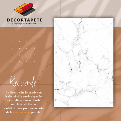 Tapete de vinil Mármore preto e branco