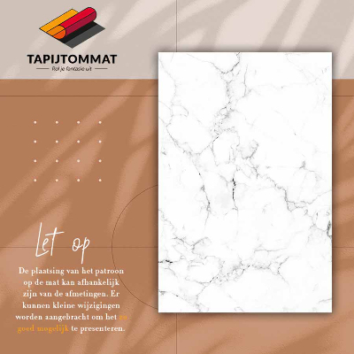 Tapete de vinil Mármore preto e branco