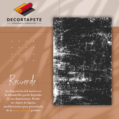 Tapete vinílico Concreto preto riscado