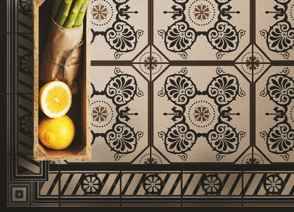 Tapete de vinil Azulejos clássicos