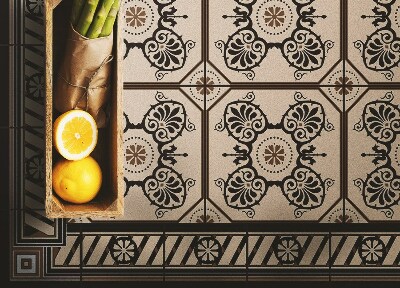 Tapete de vinil Azulejos clássicos