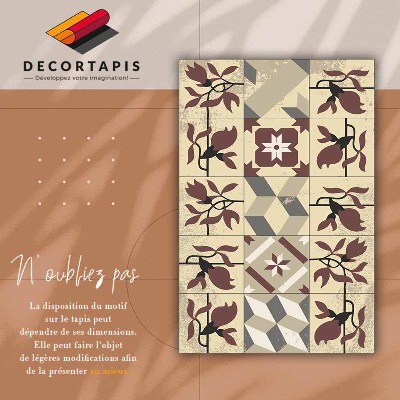 Tapete de vinil Azulejos de magnólia