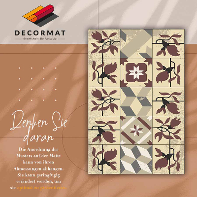Tapete de vinil Azulejos de magnólia