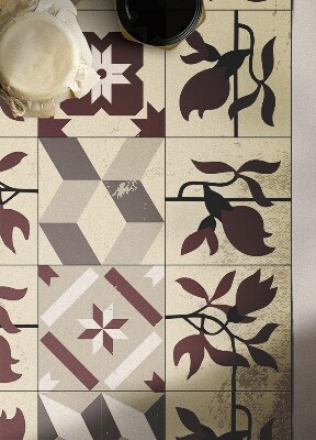 Tapete de vinil Azulejos de magnólia