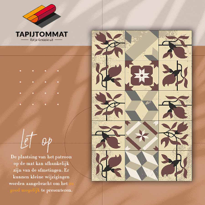 Tapete de vinil Azulejos de magnólia
