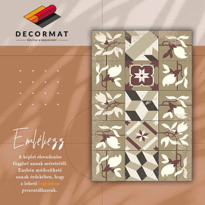 Tapete vinílico Azulejos de magnólia