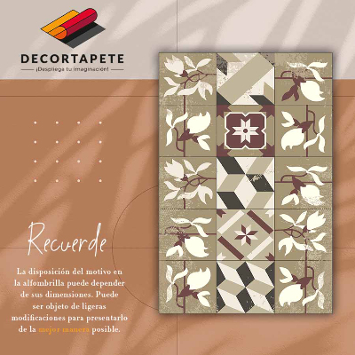 Tapete vinílico Azulejos de magnólia
