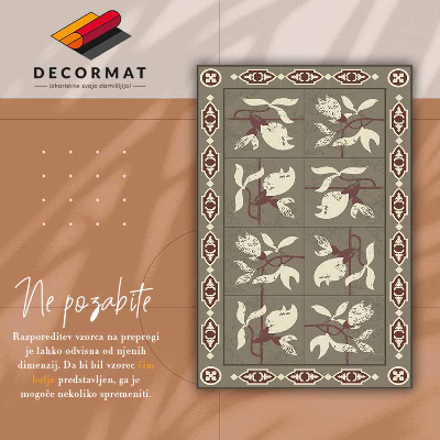 Tapete de vinil Azulejos de magnólia