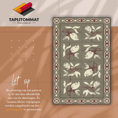 Tapete de vinil Azulejos de magnólia