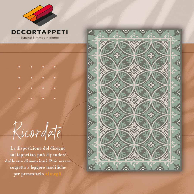 Tapete de vinil Padrão de roda retrô