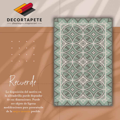 Tapete de vinil Padrão de roda retrô