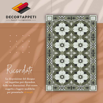Tapete vinílico Padrão geométrico em azulejo