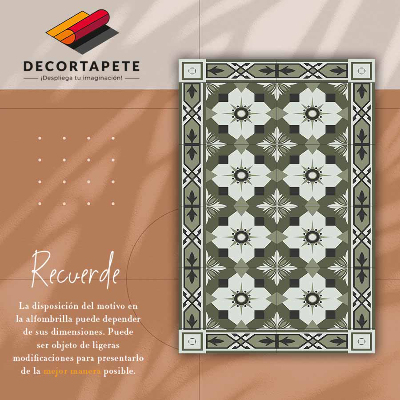 Tapete vinílico Padrão geométrico em azulejo