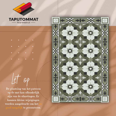 Tapete vinílico Padrão geométrico em azulejo
