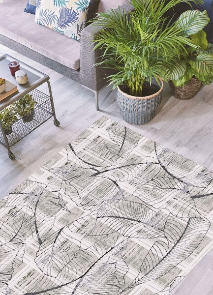 Tapete vinílico Folhas de monstera