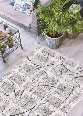Tapete vinílico Folhas de monstera