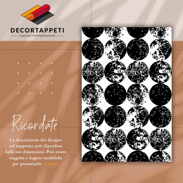 Tapete vinílico Rodas pretas
