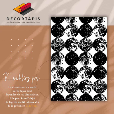 Tapete vinílico Rodas pretas