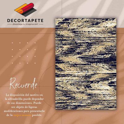 Tapete de vinil Listras amarelas retrô