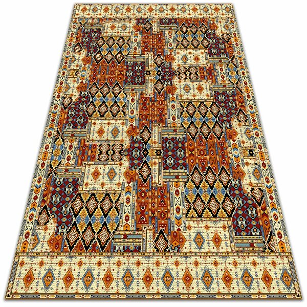 Tapete de vinil Patchwork geométrico