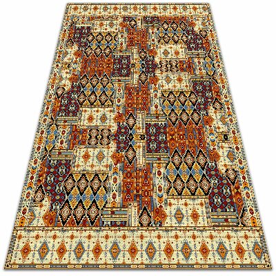 Tapete de vinil Patchwork geométrico