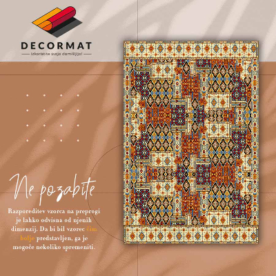 Tapete de vinil Patchwork geométrico