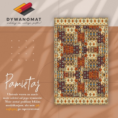 Tapete de vinil Patchwork geométrico
