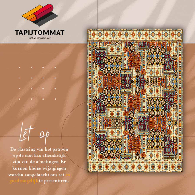 Tapete de vinil Patchwork geométrico
