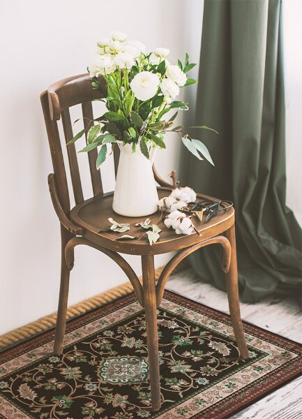 Tapete vinílico Padrões florais