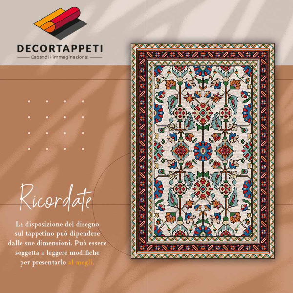 Tapete de vinil Mosaico floral