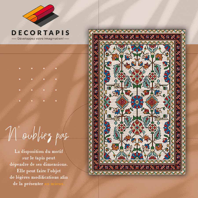 Tapete de vinil Mosaico floral
