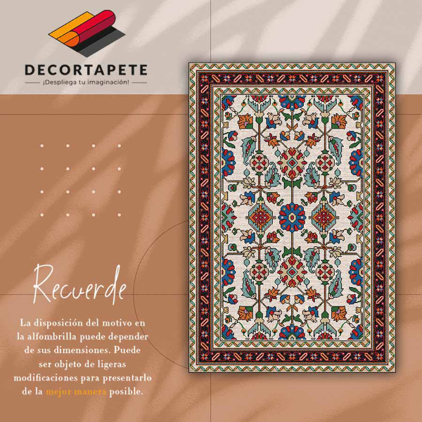 Tapete de vinil Mosaico floral