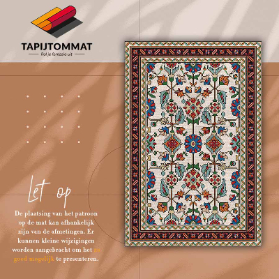 Tapete de vinil Mosaico floral