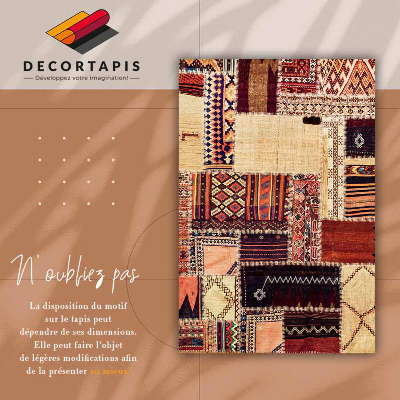 Tapete de vinil Patchwork abstrato