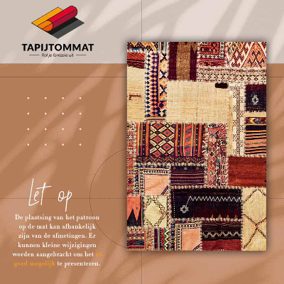 Tapete de vinil Patchwork abstrato