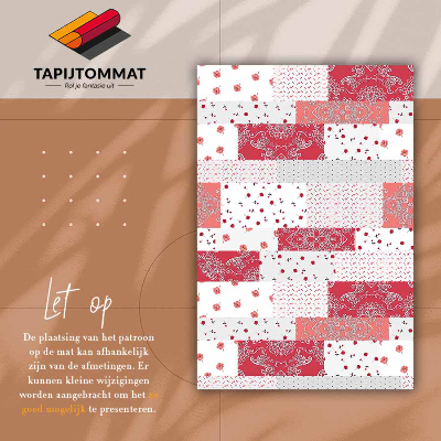 Tapete vinílico Mosaico floral